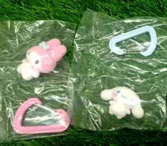 サンリオカラフルカラビナマスコットチャーム2個セット