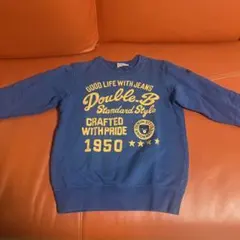 DOUBLE.B トレーナー 120サイズ 青