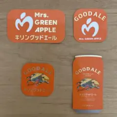 ミセスグリーンアップル　キリングッドエール　ステッカー