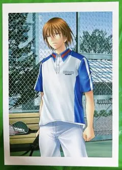 テニスの王子様　不二周助　2002年 公式　A4 イラストカード テニプリ