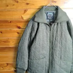 AIGLE　エーグル　ジャンパー　ブルゾン　ジャケット　アウター　カーキ　古着