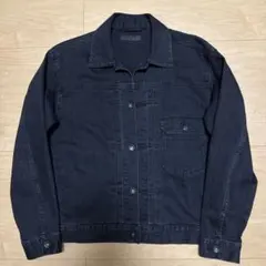【ユニクロ】1stタイプ(大戦モデル) デニムジャケット ダークグレー
