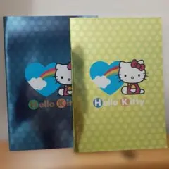 ハローキティ キラキラ　B5 ノート 2冊セット　平成レトロ　当時モノ