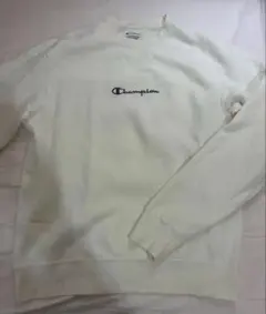Champion ホワイト スウェット