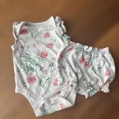Brannan's Favorites 花柄ロンパース 3-6ヶ月　セットアップ