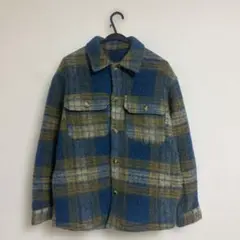 ZARA チェック柄 フランネル CPO ジャケット