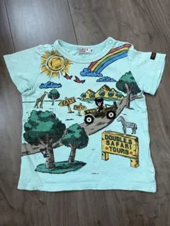 ミキハウス DOUBLE.B 半袖Tシャツ 90cm