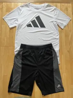 adidas 160 スポーツ Tシャツ ハーフパンツ セット