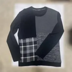 【美品】 バーバリー　ブラックレーベルクレストブリッジ　CBチェック M