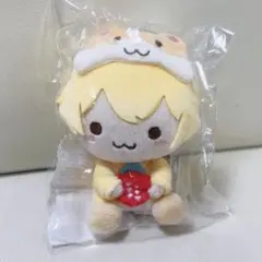 すとぷり　るぅとくん あにまる おすわりぬいぐるみ キーホルダー
