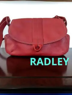 RADLEY ショルダーバッグ 2way レザー 本革 赤 レッド オレンジのサムネイル