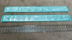 アクアブルー リフレクター ストリップ クリップセット