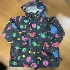 ゴートゥーハリウッド 100cm 宇宙柄 フードジャケット パタゴニア 子供服のサムネイル