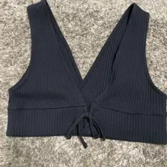 GU ブラック　ビスチェ M