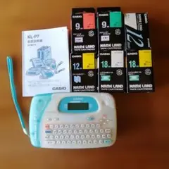 CASIO 　KL-P7 ラベルライター テープカートリッジ6個のサムネイル