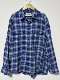 【00s】OLD UNIQLO フランネルシャツ XLサイズ