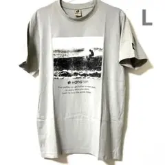 HANG ten プリントTシャツ グレー L サイズ