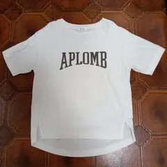 GLOBAL WORK APLOMB ロゴTシャツ ホワイトのサムネイル