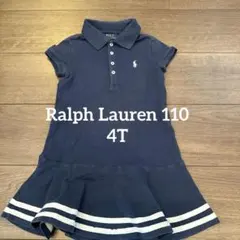Ralph Lauren ラルフローレン　ネイビー ワンピース 4/4T
