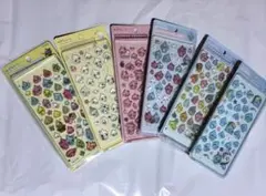 ボンボンドロップ キャラクターシール し しずくちゃん 6点セット