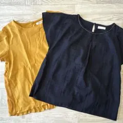ナチュラルビューティーべーシック　 index 半袖　トップス　2点セット