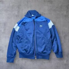 90s PUMA ヴィンテージ トラックジャケット マルチカラー 刺繍ロゴ