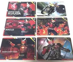 スクラッチカードダス　仮面ライダークウガ　カード6枚