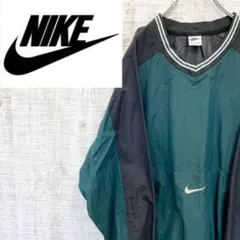 JC6《90s》ナイキ　プルオーバー　センタースウッシュ刺繡ロゴ　白タグ