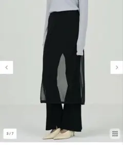 シアーニットパンツ　グレースコンチネンタル