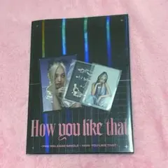 BLACKPINK how you like that ジェニ アルバム