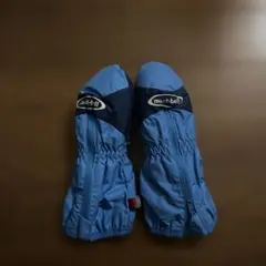 mont-bell 青 ミトン 2～3歳用