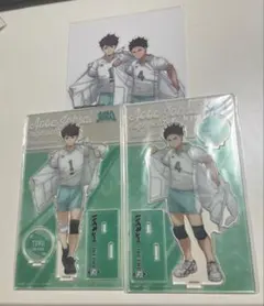 宿泊者限定アメニティ等 ハイキュー!! イケプリ アクリルスタンド等