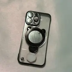 iPhone 15 Pro Max スマホリング付きケース 360°回転