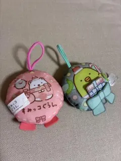 すみっコぐらし ぬいぐるみマスコット2個セット