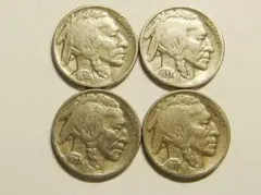 アメリカ 硬貨 バッファローニッケル インディアン 5セント 100枚セット アメリカ 硬貨 バッファローニッケル インディアン 5セント 100枚