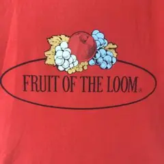 【FRUIT OF THE LOOM】Tシャツ 赤