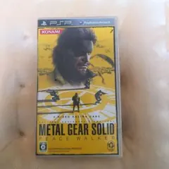 METAL GEAR SOLID PEACE WALKER 【PSP】
