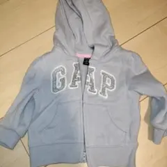 babyGap グレー ジップアップパーカー 80cm