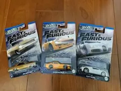 ホットウィール ワイルド・スピード レーシングコース 3個セット