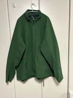 Lands' End フリースジャケット 50-52 グリーン　XXL