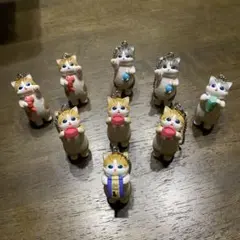 モフサンド おねだりにゃん マスコット ガチャ カプセルトイ9個セット