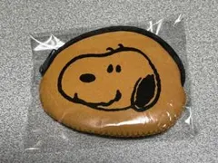 スヌーピー　フェイス柄ポーチ