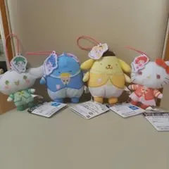 新品Yes プリキュア5 GoGo サンリオ わくわくおでかけぬいぐるみ４点