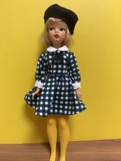 タミーちゃんサイズ　ワンピースセット　チェック