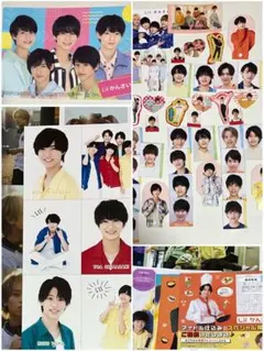 Lilかんさい 下敷き デタカ シール 雑誌 切り抜きなど まとめ売り