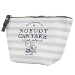 スヌーピー コスメポーチ 舟形 ポーチ ピーナッツ キャラクター グッズ