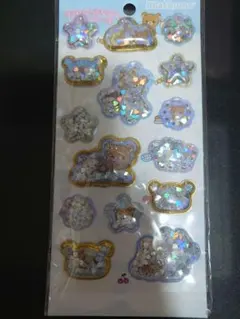 キラッとぷくぷくエアーシール リラックマ