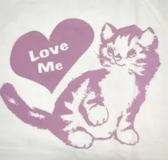kai Lani pinkish カイラニ ロンTシャツ 猫 CAT