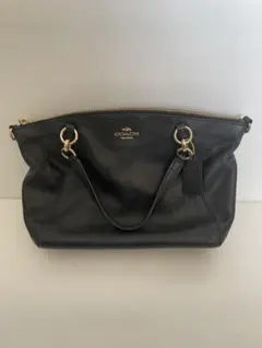 コーチ　COACH ハンドバッグ　ショルダーバッグ　ブラック