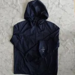 ユニクロUNIQLO☆ネイビー UVカットパーカー Lサイズ☆ポケッタブル